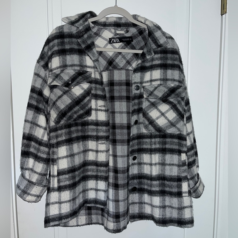 Thick, winter jacket from Zara.